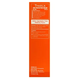 کرم ضدآفتاب رنگی پوست خشک تینولا (SPF 50)