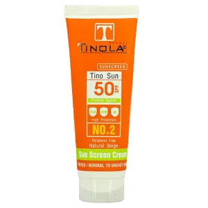 کرم ضدآفتاب رنگی پوست معمولی و چرب تینولا (SPF 50)