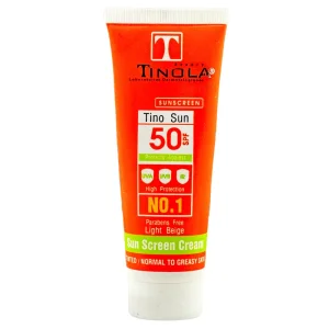 کرم ضدآفتاب رنگی پوست معمولی و چرب تینولا (SPF 50)