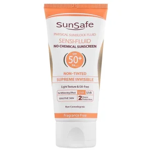 فلوئید ضدآفتاب فیزیکال سان سیف (SPF50)
