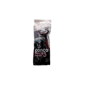 خودتراش 3 لبه 4 عددی دورکو مدل Pace 3 disposable