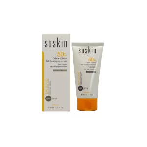 کرم ضدآفتاب بدون رنگ سسکین (SPF50)