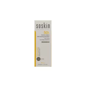 کرم ضدآفتاب بدون رنگ سسکین (SPF50)