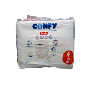 پوشک بچه سایز 4 کانفی 20 عددی (شورتی)