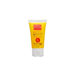 کرم ضد آفتاب پوست نرمال تا چرب درمال فوکوس (SPF 50)