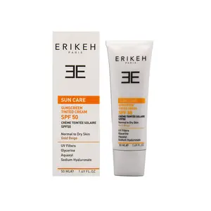 کرم ضدآفتاب پوست خشک و نرمال اریکه (SPF50)