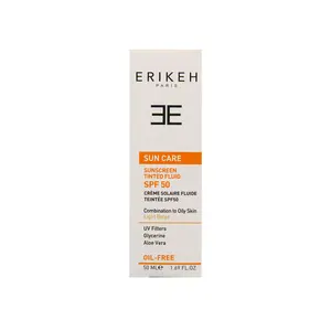 فلوئید ضدآفتاب فاقد چربی پوست مختلط و چرب اریکه (SPF50)