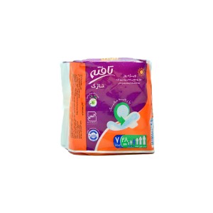 نوار بهداشتی بالدار رویه مشبک ویژه روز تافته (7عددی)
