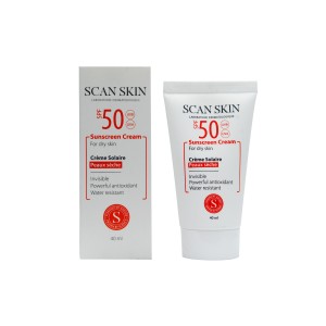 کرم ضدآفتاب پوست خشک اسکن اسکین (SPF 50)