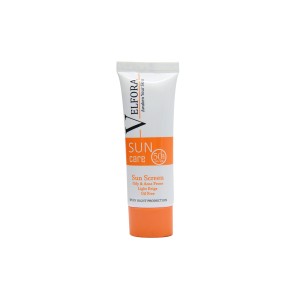 کرم ضدآفتاب پوست چرب و جوشدار ولفورا (SPF 50)