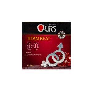 کاندوم تنگ‌کننده انار 3 عددی اورس (مدل Titan Beat)