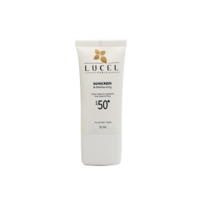 کرم ضدآفتاب انواع پوست فاقد رنگ لوسل (SPF 50)