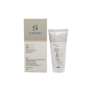 کرم ضدآفتاب پوست خشک سانیورا (SPF50)