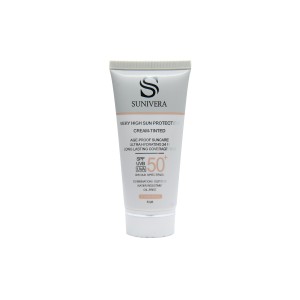 کرم ضدآفتاب پوست چرب و مختلط سانیورا (SPF50)