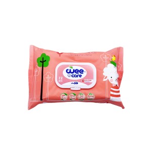 دستمال مرطوب کودک وی کر (حاوی روغن بادام)
