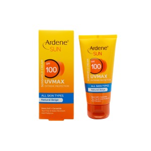 کرم ضدآفتاب انواع پوست بژ طبیعی آردن (SPF 100)