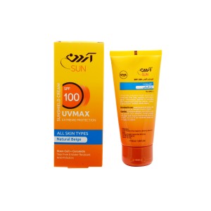 کرم ضدآفتاب انواع پوست بژ طبیعی آردن (SPF 100)