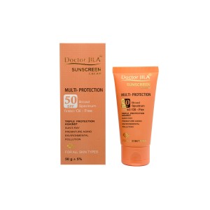 کرم ضد آفتاب مولتی پروتکشن دکترژیلا (SPF50)