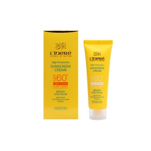 کرم ضد آفتاب پوست معمولی تا خشک سینره (SPF60)
