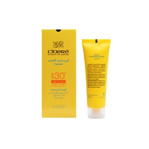 کرم ضد آفتاب مینرال پوست حساس سینره (SPF30)