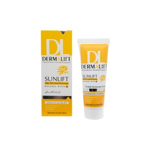 کرم ضدآفتاب پوست معمولی تا خشک درمالیفت (SPF50)