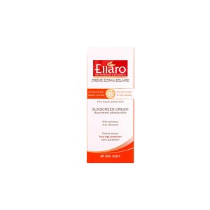 کرم ضد آفتاب انواع پوست بدون رنگ الارو (SPF50)