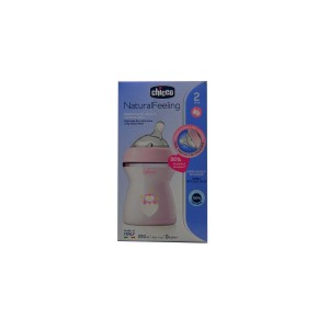 شیشه شیر 250 میلی لیتری  چیکو (مدل Natural Feeling)