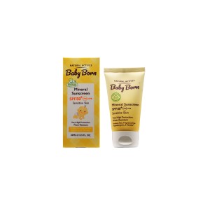 ضد آفتاب مینرال کودک بیبی برن (SPF 50)