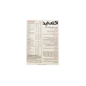قرص اکتی اید آقایان ابیان دارو