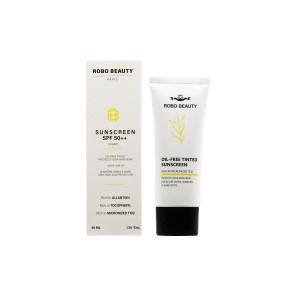 کرم ضدآفتاب فاقد چربی رنگی ربو بیوتی (SPF 50)
