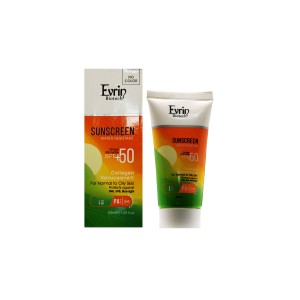 کرم ضدآفتاب پوست‌ معمولی تا چرب اورین (SPF50)