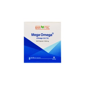 سافت ژل مگا امگا باریویتال(30عددی)