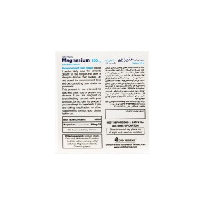 ساشه منیزیم او پی دی فارما