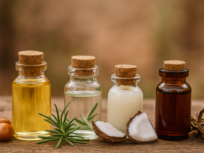 مقایسه روغن کندش با روغن‌های معروف مثل آرگان، رزماری و نارگیل
