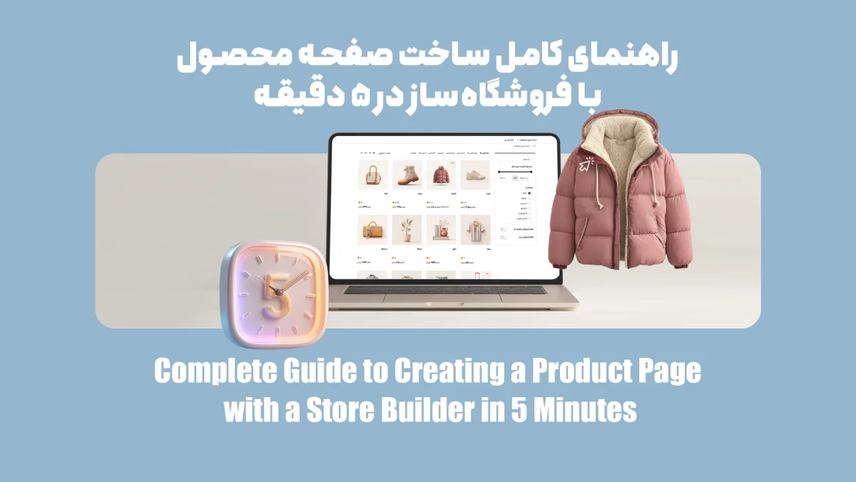 راهنمای کامل ساخت صفحه محصول با فروشگاه‌ساز در 5 دقیقه