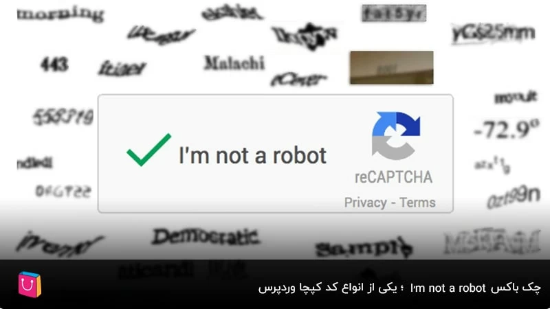 چک باکس I’m not a robot؛ یکی از انواع کد کپچا وردپرس