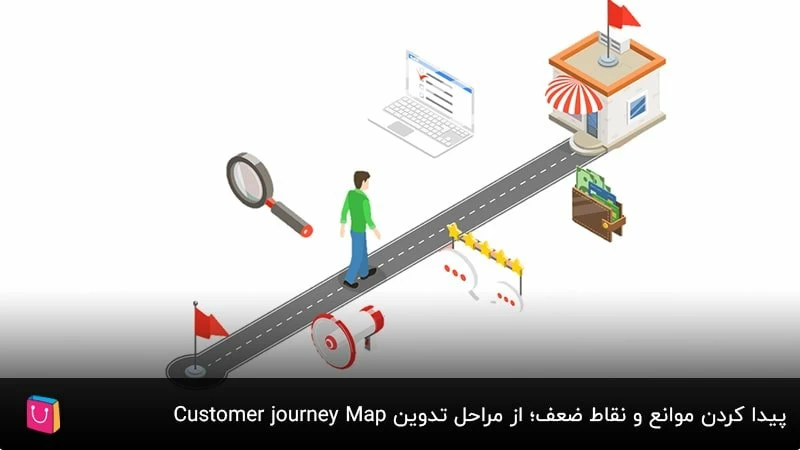 پیدا کردن موانع و نقاط ضعف؛ از مراحل تدوین  Customer journey Map