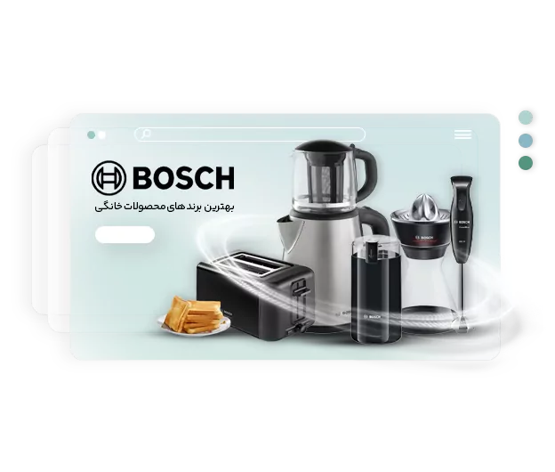 نمونه طراحی بنر مناسبتی و فصلی برای فروشگاه آنلاین با طرح‌های تبلیغاتی