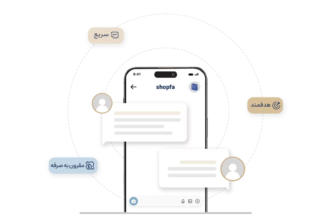 اجرای کمپین تبلیغات پیامکی با شاپفا