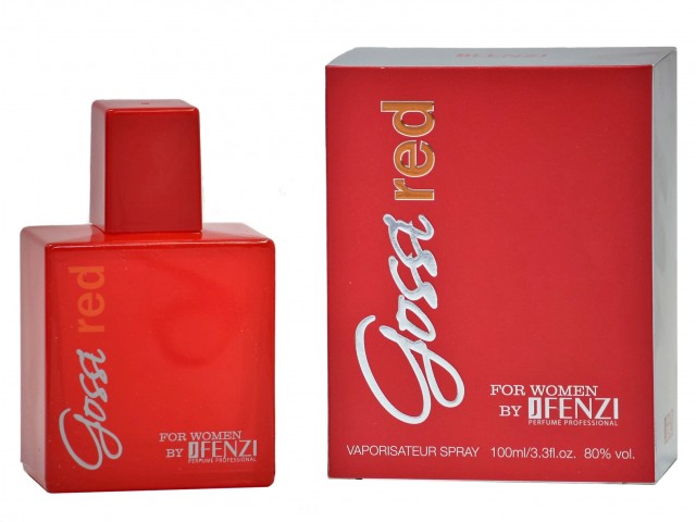 عطر و ادکلن زنانه گاسی رد برند جی فنزی  ( JFENZI  -  GOSSI RED  )