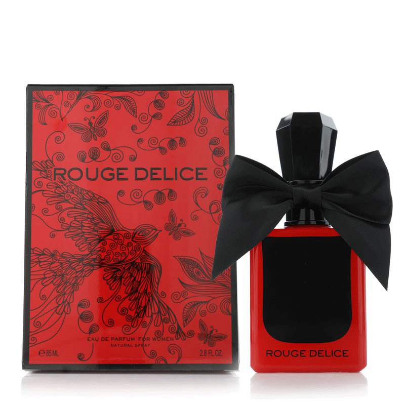 عطر و ادکلن زنانه رژ دلیس برند جی پارلیس (  GEPARLYS  -   ROUGE DELICE   )