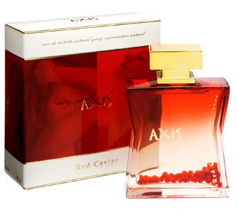 عطر و ادکلن زنانه رد کویر  برند آکسیس  (  Axis -  RED CAVIAR WOMAN EDT  )