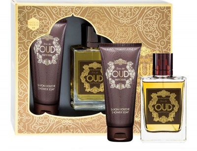 ست عطر و ادکلن مردانه بویس د عود ایمپریال برند آرنو سورل  (  ARNO SOREL  -  BOIS DE OUD IMPERIAL SET   )