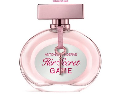 عطر زنانه هر سیکرت گیم  برند آنتونیو باندراس  (  Antonio Banderas -  HER SECRET GAME )
