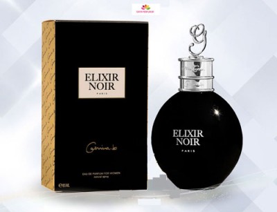 عطر زنانه الگزیر نویر  برند جی پارلیس  ( GEPARLYS -  ELIXIR NOIR )