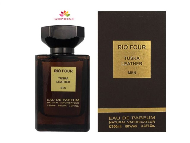 عطر و ادکلن زنانه و مردانه  ریو فور توسکا لدر برند ریو کالکشن  ( Rio Collection  - Rio Four Tuska Leather )