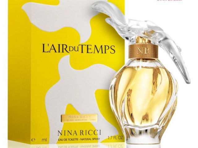 عطر و ادکلن زنانه لیر دو تمپس برند نینا ریچی  (  NINA RICCI -  L'Air du Temps  )