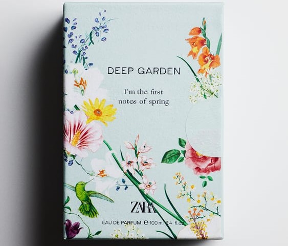 عطر و ادکلن زنانه دیپ گاردن برند زارا  (   ZARA   -  DEEP GARDEN   )