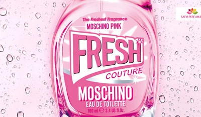 عطر و ادکلن زنانه پینک فرش کوتور برند ماسکینو  (   MOSCHINO  -  PINK FRESH COUTURE  )