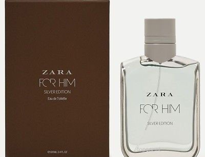 عطر و ادکلن مردانه فور هیم سیلور برند زارا  (  ZARA   -  FOR HIM SILVER    )